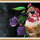 Cuadro colibri universo