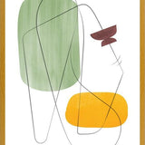 Cuadro Abstraction with gray lines 12
