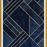 Cuadro Art Deco II - Azul