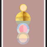 Cuadro Modern circles decor 3