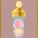 Cuadro Modern circles decor 3