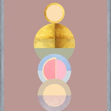 Cuadro Modern circles decor 3