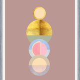 Cuadro Modern circles decor 3