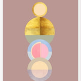 Cuadro Modern circles decor 3
