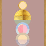 Cuadro Modern circles decor 3