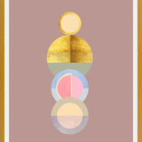 Cuadro Modern circles decor 3
