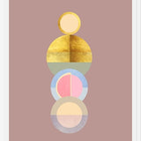 Cuadro Modern circles decor 3