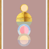 Cuadro Modern circles decor 3