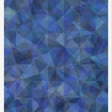 Cuadro Triangulos Modernos - Azul