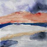 Canvas Watercolored landscape