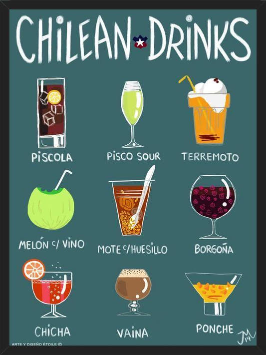Cuadro Chilean Drinks