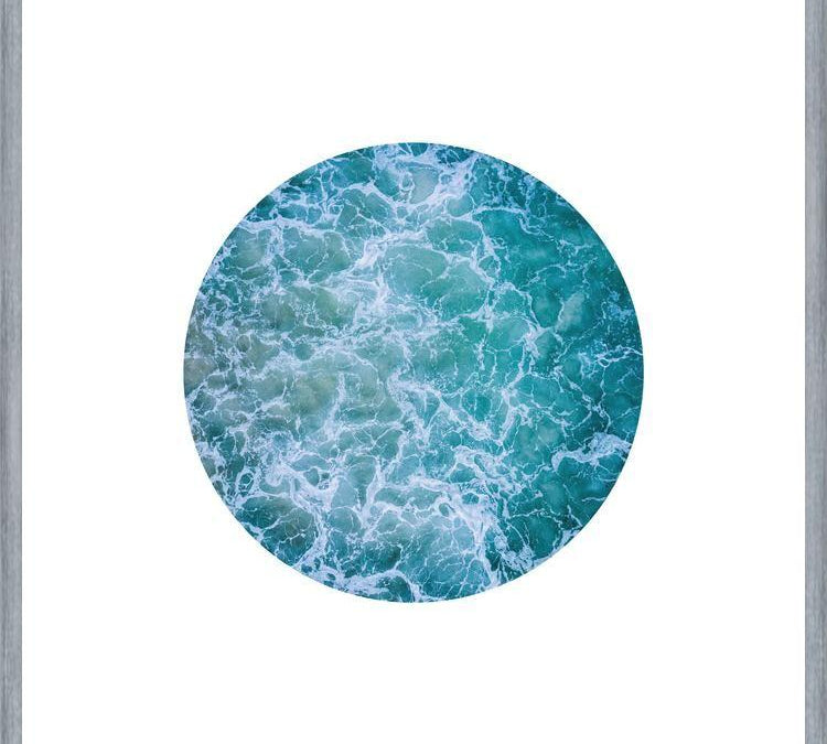Cuadro Oceano Circular