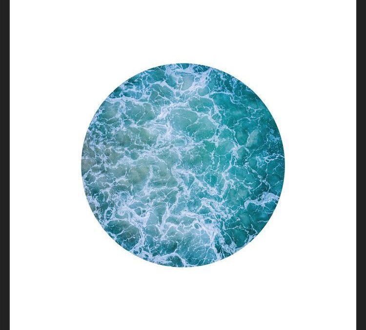 Cuadro Oceano Circular