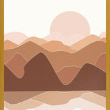 Cuadro Abstract Mountains 10