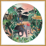Cuadro Mural animales viajeros