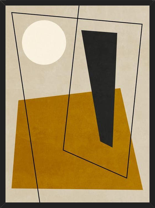 Cuadro Geometric Art - Gold 03