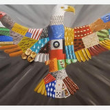 Cuadro Aguila calva americana