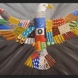 Cuadro Aguila calva americana