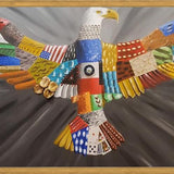 Cuadro Aguila calva americana