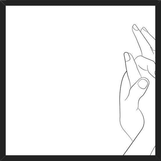 Cuadro Hands series - Together