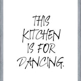 Cuadro This kitchen is for dancing
