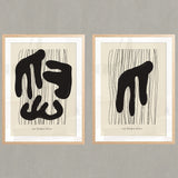 Set de Cuadros Les Etudies D´art