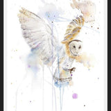 Cuadro Lechuza Blanca