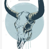 Cuadro Bull skull