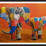 Cuadro Elefantes