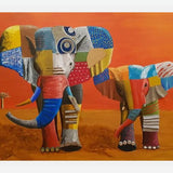 Cuadro Elefantes