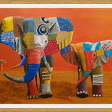 Cuadro Elefantes
