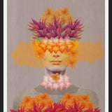 Cuadro Woman in flowers IV