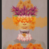 Cuadro Woman in flowers IV