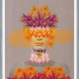 Cuadro Woman in flowers IV