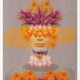 Cuadro Woman in flowers IV