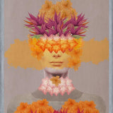 Cuadro Woman in flowers IV