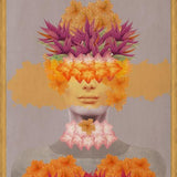 Cuadro Woman in flowers IV