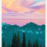 Cuadro Holographic Sky