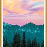 Cuadro Holographic Sky