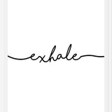Cuadro Exhale