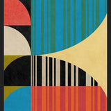 Cuadro Rayas G Abstractas 5