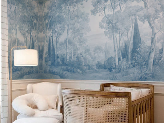 Papel Mural Dosel I Azul