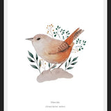 Cuadro Chercán floral