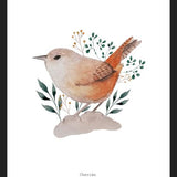 Cuadro Chercán floral