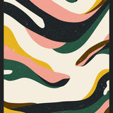Cuadro Curvas abstractas