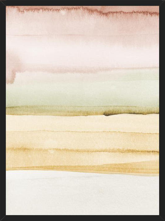 Cuadro Watercolor brush strokes 1