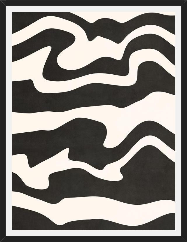 Cuadro Abstract Shapes - Black