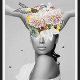 Cuadro Coronando con Flores