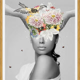 Cuadro Coronando con Flores