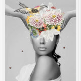 Cuadro Coronando con Flores